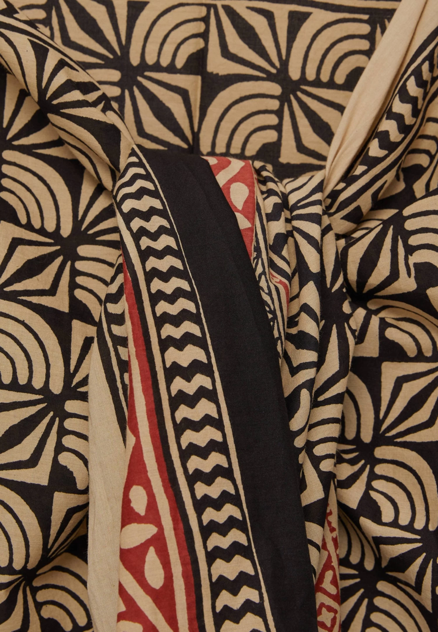 PULL & BEAR Pareo - Sjaal - Brown 4 PULL & BEAR Pareo - Sjaal - Brown - Afbeelding 4