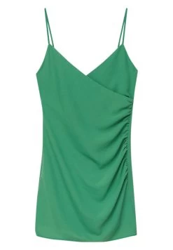 PULL & BEAR Short With Surplice Neckline - Etui-Jurk - Green 10 PULL & BEAR Short With Surplice Neckline - Etui-Jurk - Green -PULL BEAR Winkel 23a8962ab2d443ffa19b7ba1bc46a13d