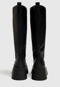PULL & BEAR Plateaulaarzen - Black 7 PULL & BEAR Plateaulaarzen - Black -PULL BEAR Winkel 2528a568625b40618c53498e5cb083a2