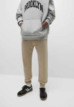 PULL & BEAR Basic - Trainingsbroek - Beige