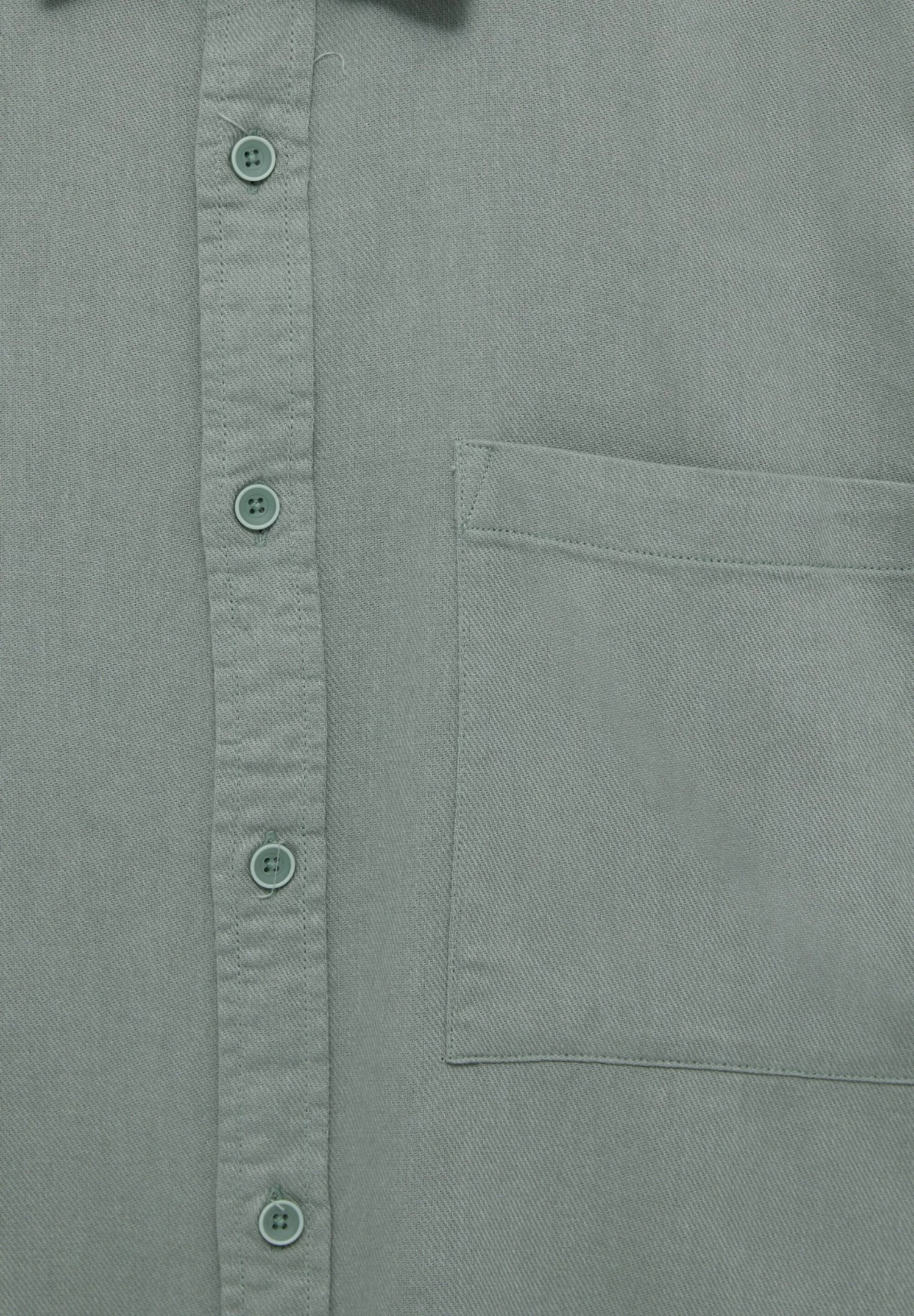 PULL & BEAR Basic - Overhemd - Light Green 7 PULL & BEAR Basic - Overhemd - Light Green - Afbeelding 7