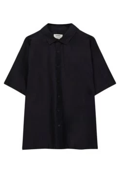 PULL & BEAR Short Sleeve Seersucker - Overhemd - Black 12 PULL & BEAR Short Sleeve Seersucker - Overhemd - Black -PULL BEAR Winkel 26e16c7e3c8c4468a1b4afeff7def06e