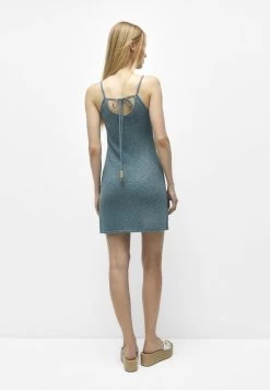 PULL & BEAR Short- Gebreide Jurk - Mottled Green 9 PULL & BEAR Short- Gebreide Jurk - Mottled Green -PULL BEAR Winkel 27549320fe8f4b9bbf613a8847cff4b0