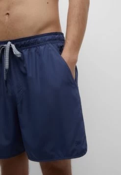 PULL & BEAR Basic With Elastic Waistband - Zwemshorts - Dark Blue -PULL BEAR Winkel 294249d162794074b3a9530ea1549deb