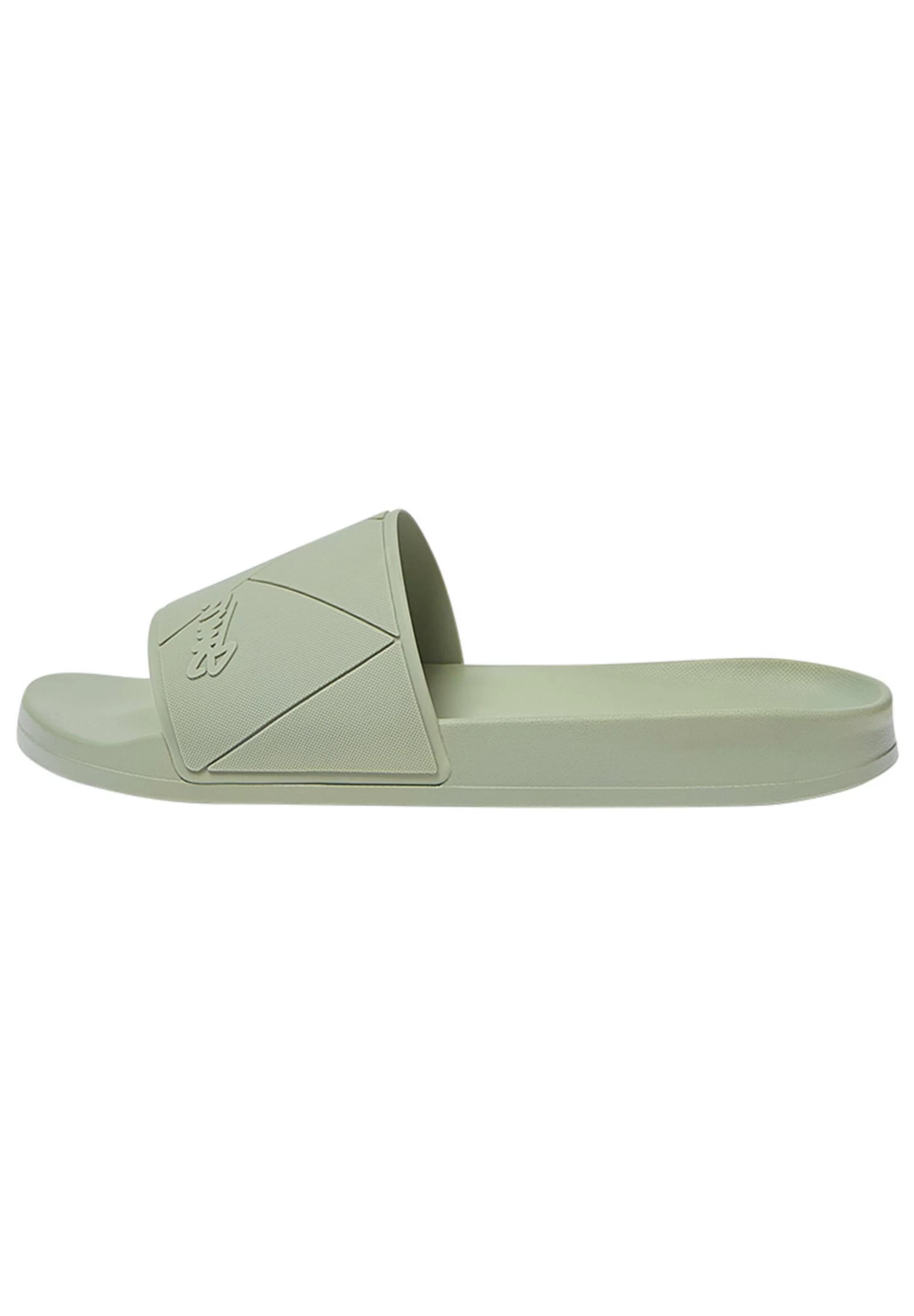 PULL & BEAR Gummierte Stwd - Badslippers - Green 1 PULL & BEAR Gummierte Stwd - Badslippers - Green