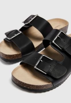 PULL & BEAR With Buckles - Muiltjes - Black -PULL BEAR Winkel 2bc7717bd418458eab0b0e56f5d7b1dd