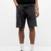 PULL & BEAR Jeansshort - Mottled Dark Grey