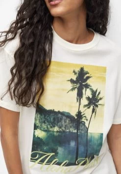 PULL & BEAR Short Sleeve With Photo - T-Shirt Print - White -PULL BEAR Winkel 2db68a06a32941e0b98b04ef92f206bc