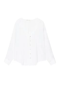 PULL & BEAR Rustic - Blouse - White -PULL BEAR Winkel 2e78af1b3975438ca18aa7e44d9da0a1