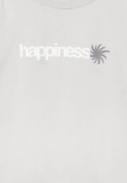 PULL & BEAR Short Sleeve Happiness - T-Shirt Print - Light Grey -PULL BEAR Winkel 2ec170335217474bbc9b929184b944b8