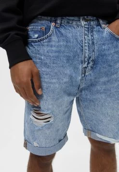 PULL & BEAR Bermuda- Jeansshort - Stone Blue Denim 9 PULL & BEAR Bermuda- Jeansshort - Stone Blue Denim -PULL BEAR Winkel 2eddf458a6ad486c93859a4af74f152e