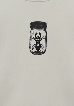 PULL & BEAR Insect - Sweater - White -PULL BEAR Winkel 2fd0270fa87d4e6dbefa6f4c19fc5034