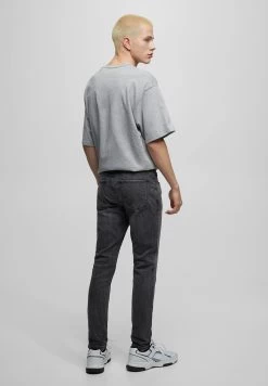 PULL & BEAR Jeans Skinny Fit - Mottled Anthracite -PULL BEAR Winkel 300fcbe4f54249feaef906200a5b99c0