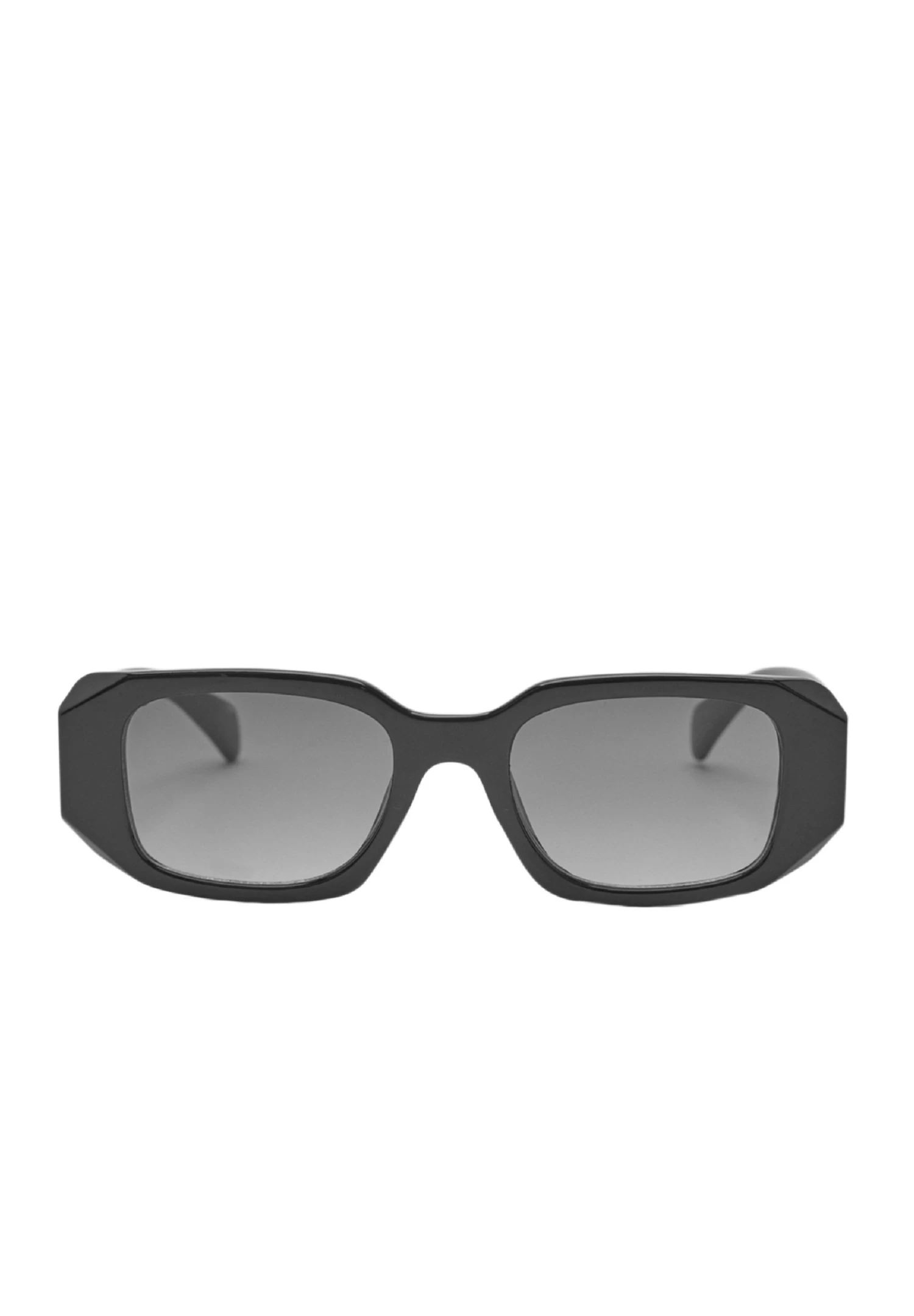 PULL & BEAR Rectangular - Zonnebril - Black 1 PULL & BEAR Rectangular - Zonnebril - Black