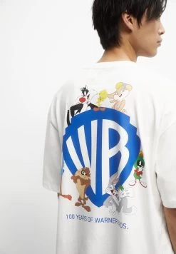 PULL & BEAR 100 Years Of Warner Bros - T-Shirt Print - White -PULL BEAR Winkel 31b1bd47502943b4bba96e44589b72fc