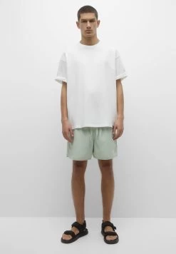 PULL & BEAR Basic With Elastic Waistband - Zwemshorts - Light Green -PULL BEAR Winkel 320f58269cf14d32acc010148443ca01