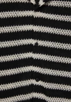 PULL & BEAR Striped - Overhemd - Black -PULL BEAR Winkel 336c29e61e214aa0ad84db01d2be22a2