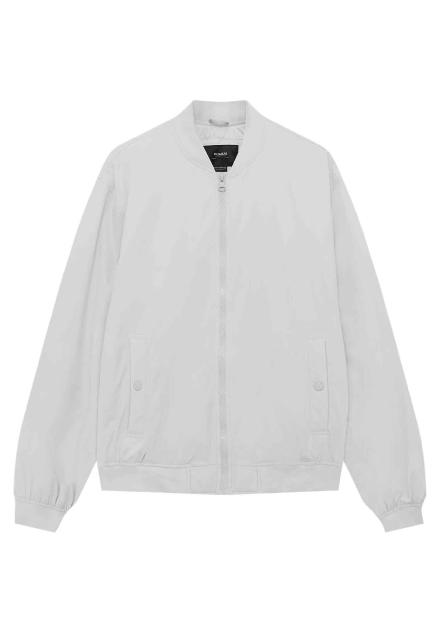 PULL & BEAR Lightweight - Bomberjacks - White 7 PULL & BEAR Lightweight - Bomberjacks - White - Afbeelding 7
