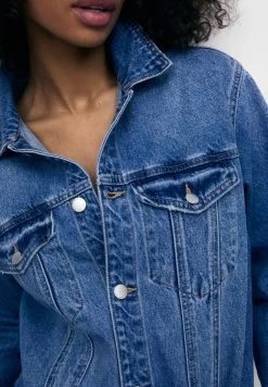 PULL & BEAR Long Sleeve- Jumpsuit - Blue Denim -PULL BEAR Winkel 347a4ab909354a4c877faffb896af268