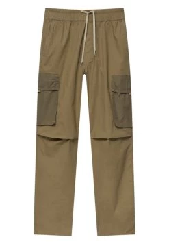 PULL & BEAR Jogger - Trainingsbroek - Khaki -PULL BEAR Winkel 34979794025f451cb46dd8836ca67d50
