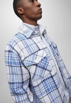 PULL & BEAR Rustic Check - Lichte Jas - Blue 10 PULL & BEAR Rustic Check - Lichte Jas - Blue -PULL BEAR Winkel 3543588da71b4d1bae2bb3059b9f2d2d