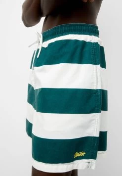 PULL & BEAR Striped Print - Zwemshorts - Green -PULL BEAR Winkel 3571b326a69e4b62ae2d50feb0f92bb0