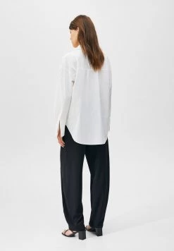 PULL & BEAR Basic-Popelin - Overhemdblouse - White -PULL BEAR Winkel 383b9cc471c2441a80dea26bd0351032