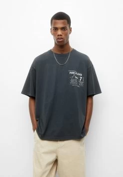 PULL & BEAR Floyd- T-Shirt Print - Black