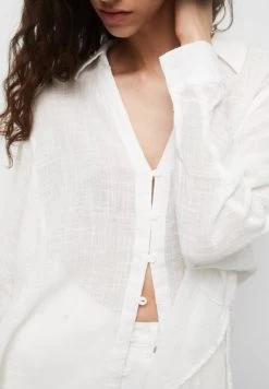PULL & BEAR Rustic- Overhemdblouse - White -PULL BEAR Winkel 39403ed653cd4d5d95f590f9715cfdfb