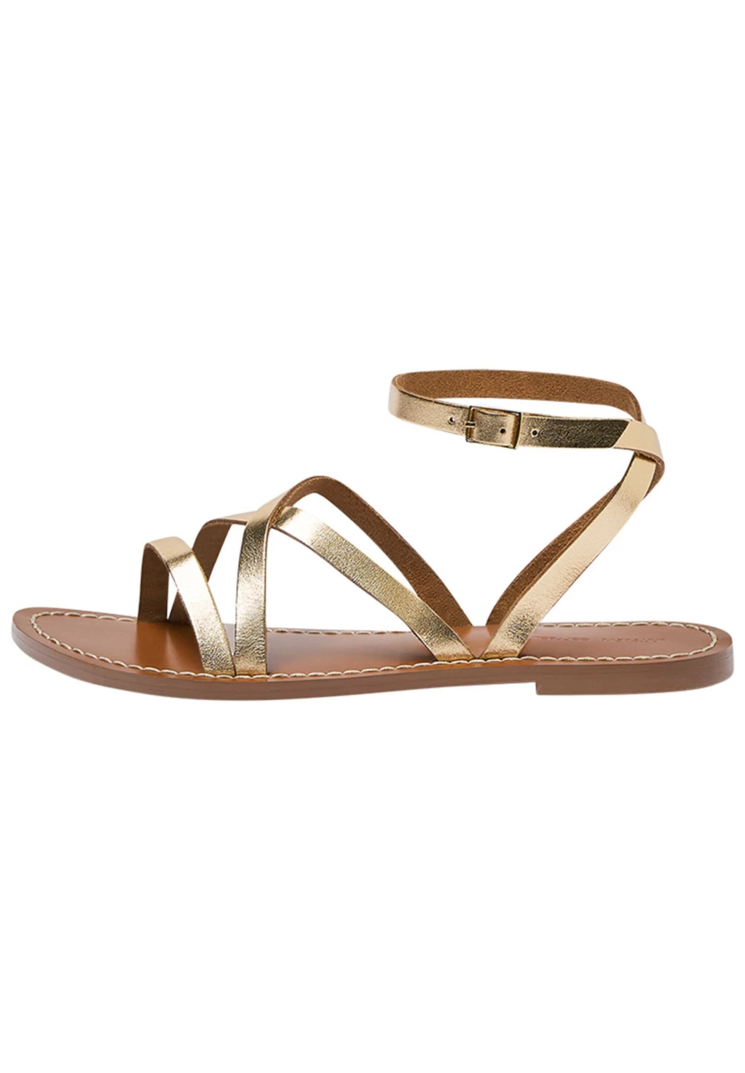 PULL & BEAR Strappy- Sandalen - Gold Coloured 2 PULL & BEAR Strappy- Sandalen - Gold Coloured - Afbeelding 2