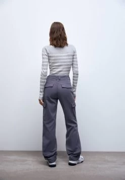 PULL & BEAR Cargobroek - Dark Grey -PULL BEAR Winkel 3b117e773aff412cb0377332beea1890