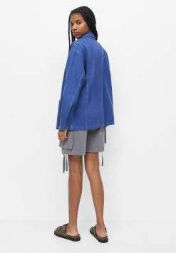PULL & BEAR Worker - Lichte Jas - Blue -PULL BEAR Winkel 3b27a913ed9643c4b6eb8ed785069c73
