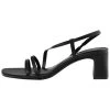 PULL & BEAR Absatz Mit Gekreuzten Riemen - Sandalen - Black