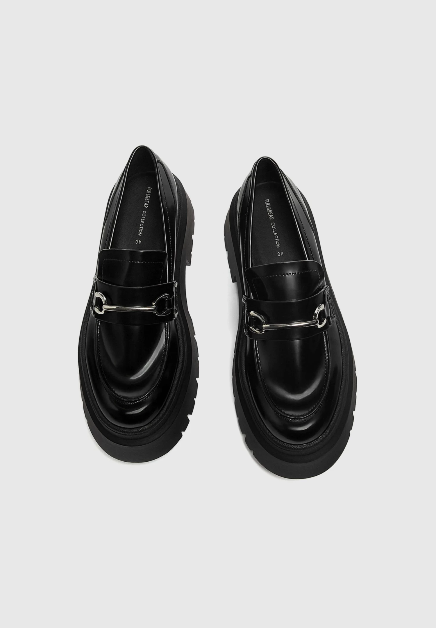 PULL & BEAR Mocassins - Black 3 PULL & BEAR Mocassins - Black - Afbeelding 3