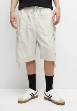 PULL & BEAR Parachute Bermuda With- Shorts - Beige