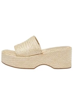 PULL & BEAR Platform - Muiltjes Met Hak - Nude