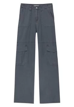 PULL & BEAR Adjustable Waist - Cargobroek - Dark Grey -PULL BEAR Winkel 3d69acaede5e46f49d40f056fc8e8165