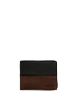 PULL & BEAR Colour Block- Portemonnee - Black