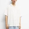 PULL & BEAR Basic Short Sleeve - Overhemd - White