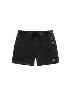 PULL & BEAR Jeansshort - Mottled Black -PULL BEAR Winkel 3f805a1623ad4db08442f12fa87e63c3