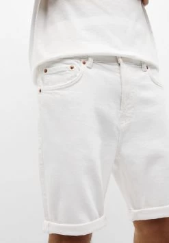 PULL & BEAR Jeansshort - White -PULL BEAR Winkel 3f876ab8685c4b12982e4ae9804ad7a8
