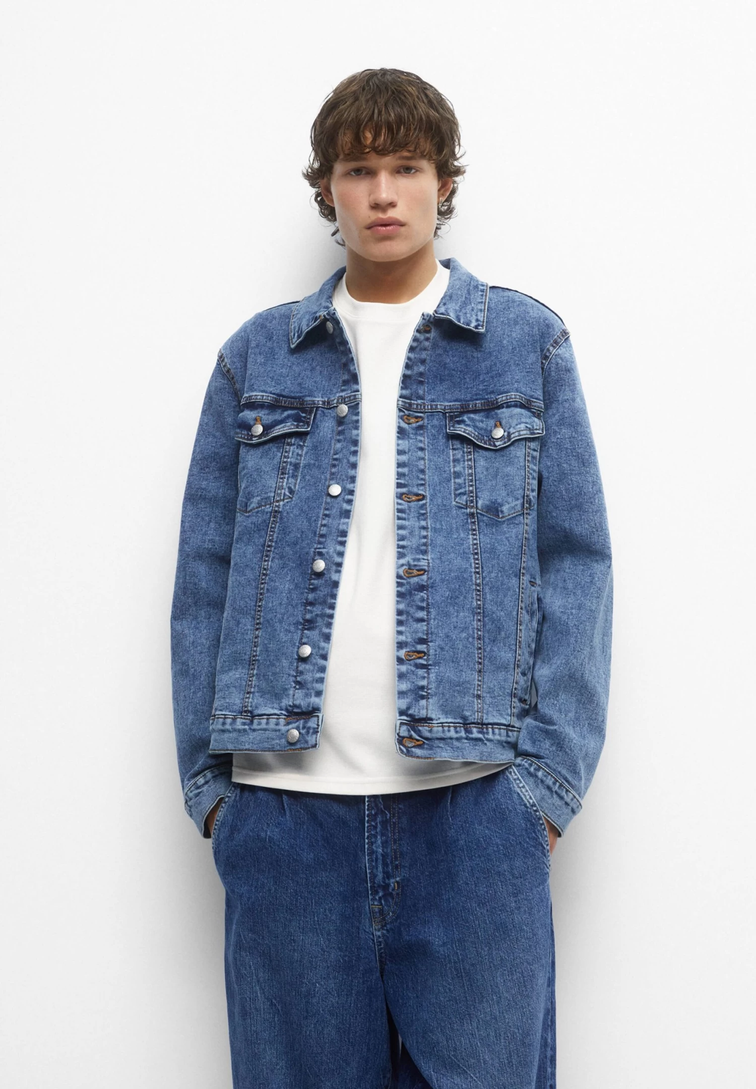 PULL & BEAR Basic Comfort-Fit - Spijkerjas - Blue 1 PULL & BEAR Basic Comfort-Fit - Spijkerjas - Blue