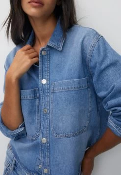 PULL & BEAR Overhemd - Blue Denim -PULL BEAR Winkel 416591724223403bbc1b0e2b3dc6c7d0