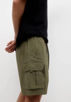 PULL & BEAR Bermuda- Shorts - Khaki -PULL BEAR Winkel 428aa5eba6c745378d1b371ab8f478f2