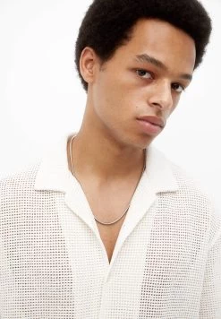 PULL & BEAR Rustic Openwork- Overhemd - White -PULL BEAR Winkel 433e59e7ee574d37b07c92527e235687