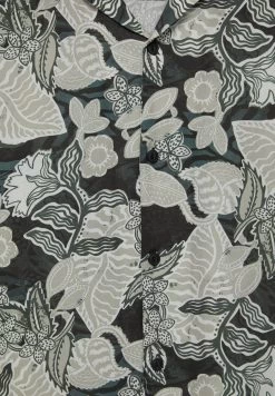 PULL & BEAR Floral Print Short Sleeve- Overhemd - Mint -PULL BEAR Winkel 435805859c6b4bba8d709d226e51f6f5