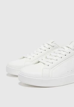 PULL & BEAR Casual - Sneakers Laag - White -PULL BEAR Winkel 4367ffc97cdd49639ef6a57a6ac52089