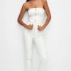 PULL & BEAR Corset - Jumpsuit - White
