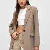 PULL & BEAR Basic- Blazer - Brown