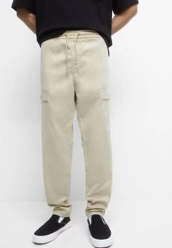 PULL & BEAR With Pockets - Trainingsbroek - Stone